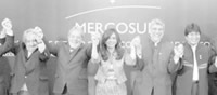 Cumbre del Mercosur en San Juan<br>Esta foto ya la vimos