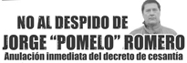 Rosario: contra el pedido de cesantía a Jorge “Pomelo” Romero, delegado de ATE-CTA