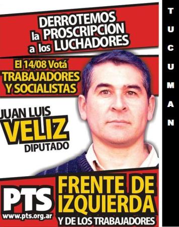 Afiche Tucumán | Juan Luis Veliz