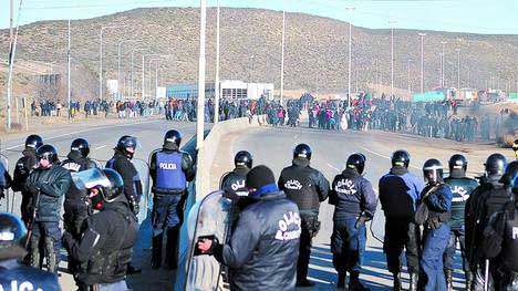 Cerro Dragón: ni despidos ni represión, por iguales derechos para los trabajadores en lucha