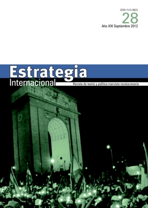 Estrategia Internacional<br>Publicación de teoría y política marxista revolucionaria