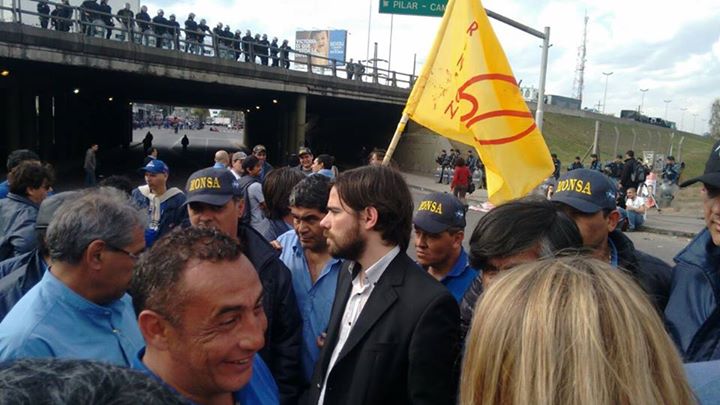 Del Caño repudió a Berni por represión a trabajadores de la Línea 60
