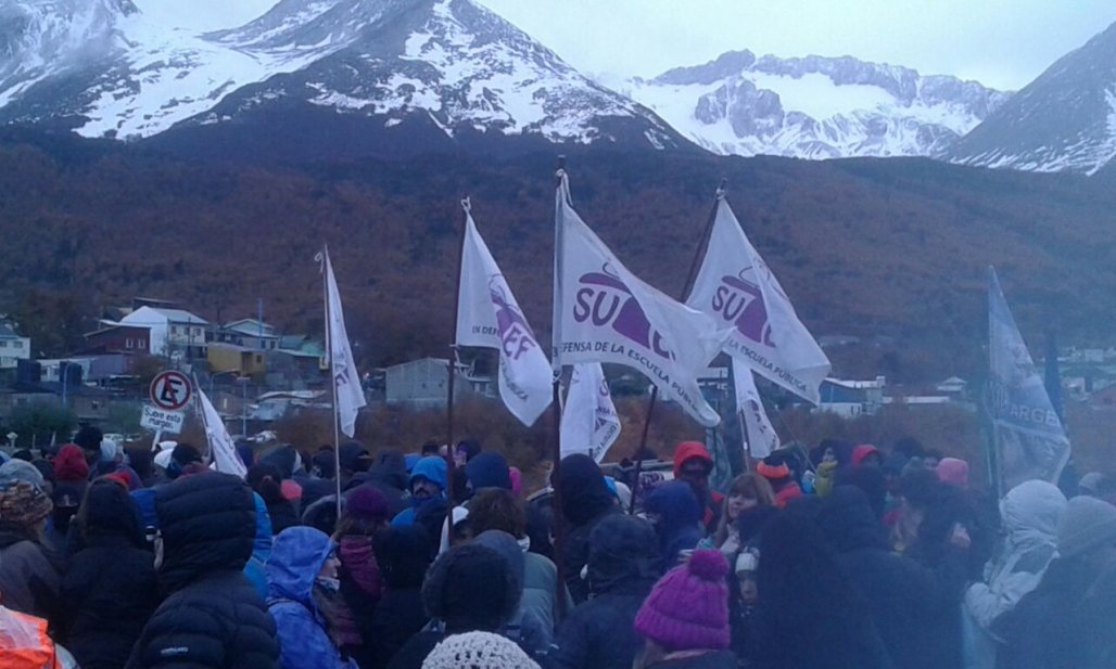 Los estudiantes tenemos que movilizarnos por la libertad de los trabajadores de Tierra del Fuego