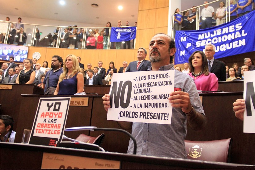 Raúl Godoy: “el de Gutiérrez fue un discurso a favor de las petroleras y en contra de las docentes”