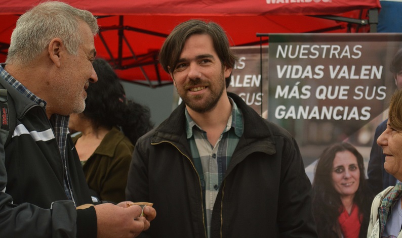 Del Caño lanza oficialmente su campaña en La Matanza