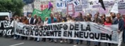 Paro nacional de CTERA y un fondo de huelga para que triunfe la huelga docente de Neuquén