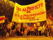 Córdoba: contra el espionaje y en apoyo a los trabajadores Volkswagen