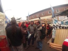 Raúl Godoy viaja a Tierra del Fuego y exige la liberación de los trabajadores detenidos