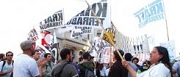 Trabajadores de la alimentación combativos se plantan por el 35 %