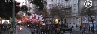 Marcha a la embajada de Grecia