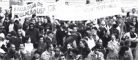 Gran lucha de los trabajadores de la Universidad de San Pablo