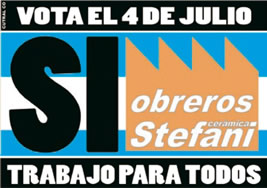 “Una batalla política para sumar apoyos a la lucha obrera”
