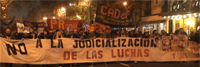 Movilización por la represión en Bariloche, contra el gatillo fácil y la criminalización