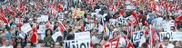 Gran demostración obrera en el Estado español