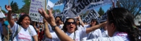 Obreras de Kraft se hicieron presentes en el Encuentro de Mujeres 