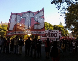 El PTS marchó este 24 de marzo con el Encuentro Memoria, Verdad y Justicia