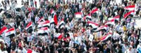 Siria: movilizaciones contra la dictadura de al-Asad 