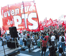 La juventud en pie de guerra junto a los trabajadores
