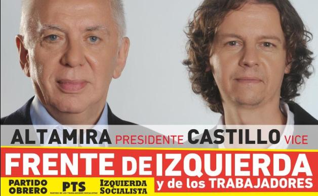 Christian Castillo: “A votar al FIT en las primarias para evitar la proscripción”