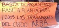 Conflicto en ARBA | ¡Basta de trabajo precario! 