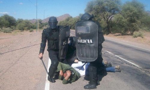CRÓNICA DESDE EL CORTE Y PIQUETE: “Una represión con métodos de la dictadura militar”
