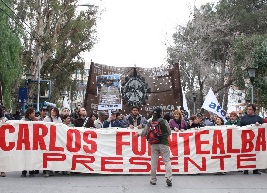 A 5 años del fusilamiento público de nuestro compañero Carlos Fuentealba