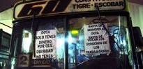 Los choferes de la 60 paran frente a un nuevo ataque