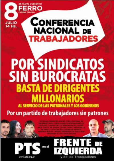 Sindicatos clasistas, sindicatos sin burócratas