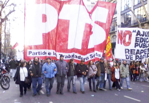 Paro de la CTA: El PTS en los cortes y movilizaciones