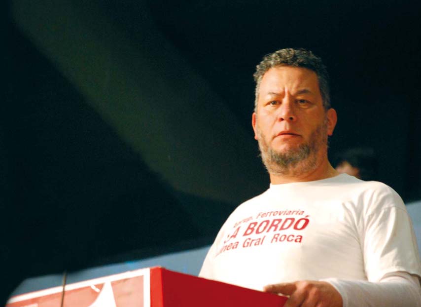 "Todos los ferroviarios saben que ésta es una persecución política"