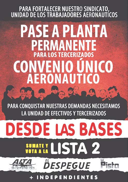 Nuestra campaña militante contra los traidores