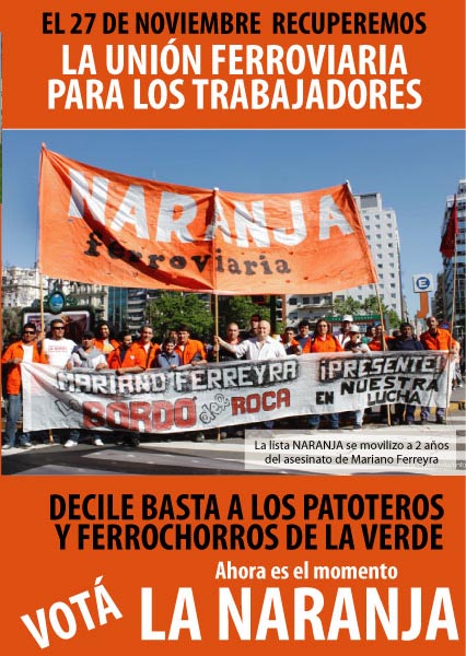 “Es necesario democratizar la seccional Sud y toda la Unión Ferroviaria”