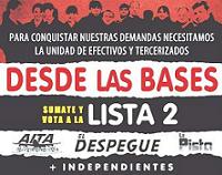 Surge la oposición a la burocracia sindical y La Cámpora de Recalde