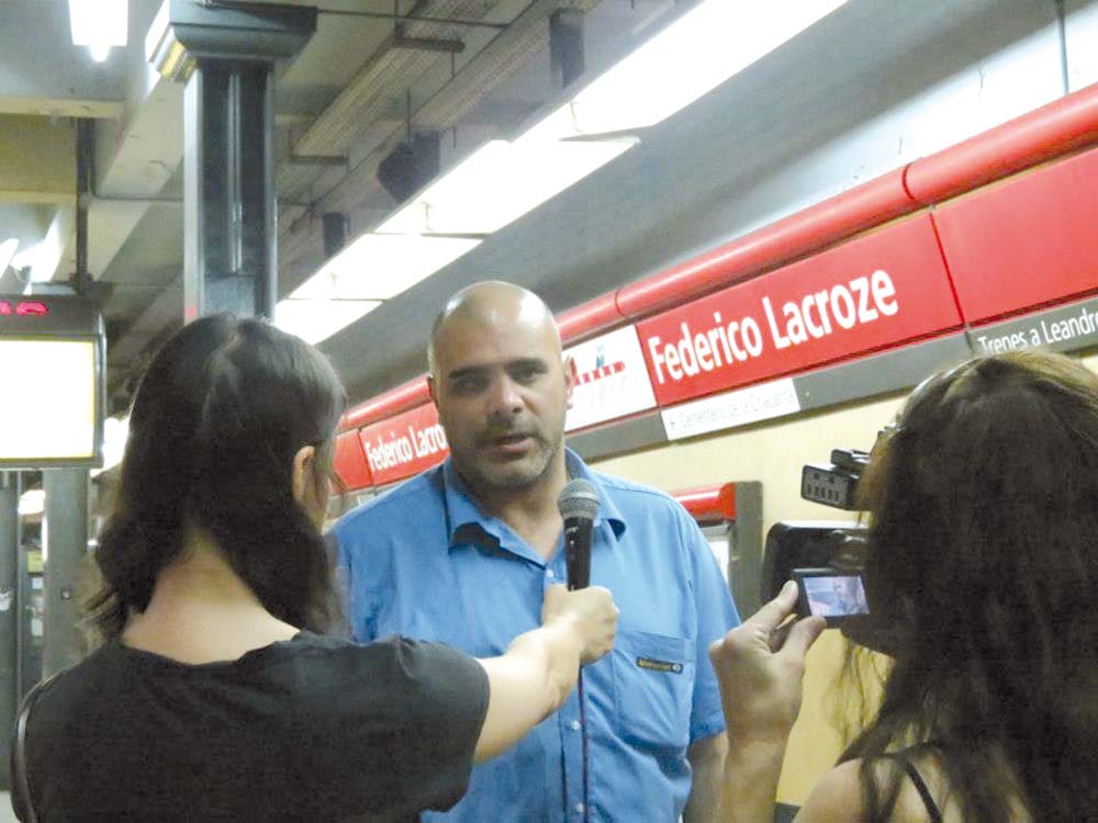 Subte: parazo en la “B”