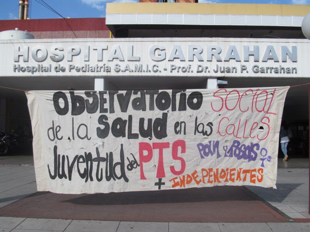 Gran Jornada “Todos somos Marita Verón” en el Hospital Garrahan