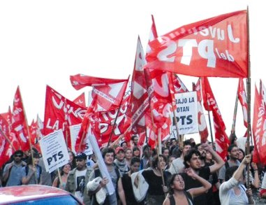 Una patota de Bruera atacó a militantes del PTS