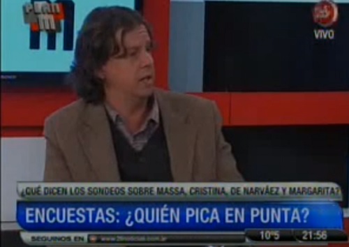 Christian Castillo en Canal 26