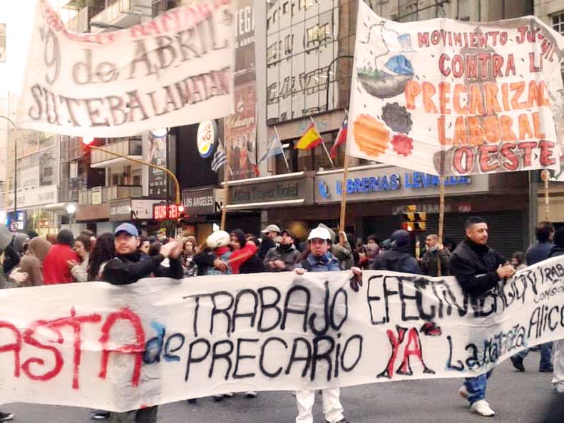 ALICORP: Basta de despedir contratados y de precarización laboral en La Matanza 