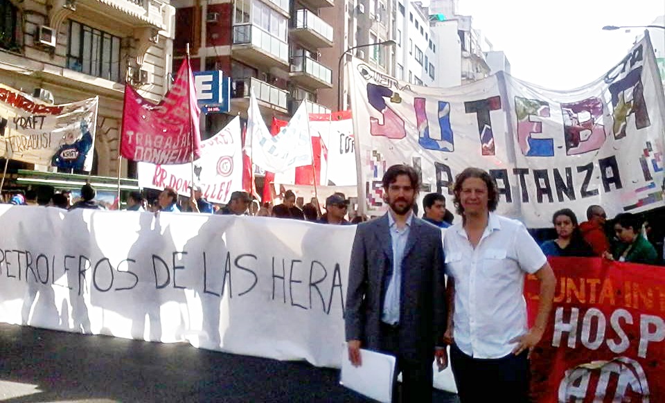 Nicolás del Caño viaja a Santa Cruz en solidaridad con petroleros de Las Heras