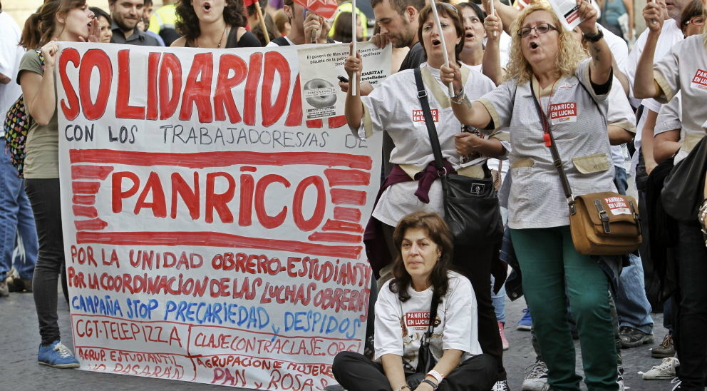 Estado español: 2 meses de histórica huelga en PANRICO