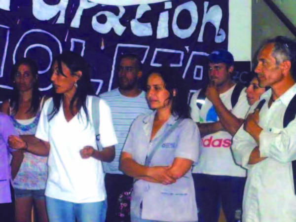 Histórica huelga de los trabajadores de salud en Neuquén