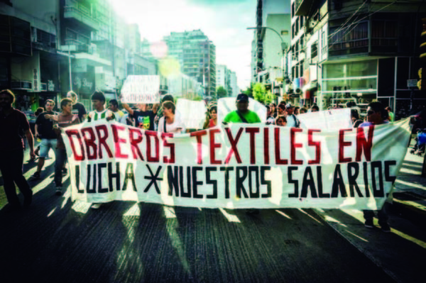 Sigue la lucha de los trabajadores textiles