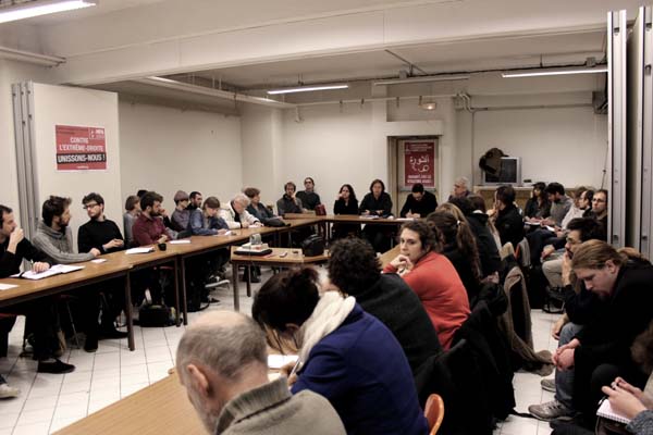 Christian Castillo en París: un maratón de discusiones con la izquierda y los intelectuales