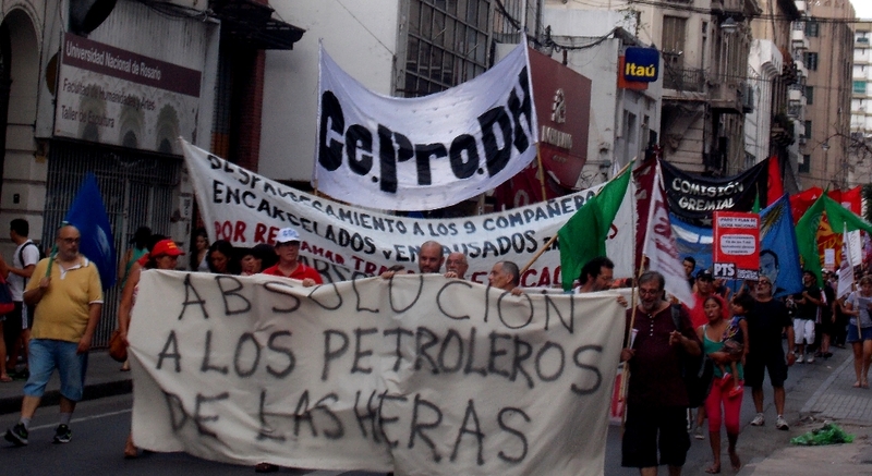La Campaña en marcha en Rosario