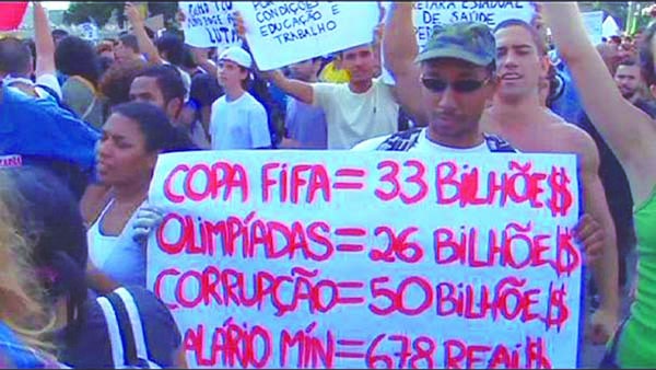Brasil: Nuevas manifestaciones y dura represión del gobierno de Dilma Rousseff