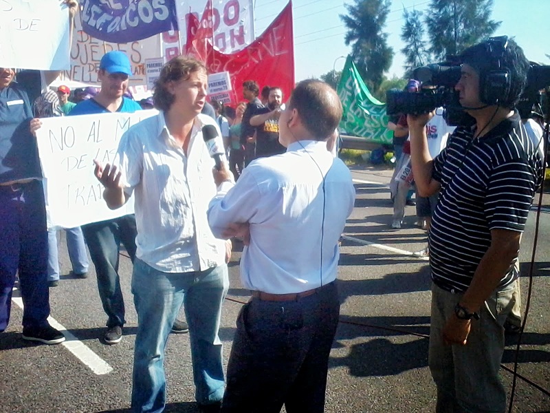 Quieren procesar a diputado del FIT y a delegados combativos por participar de un paro general