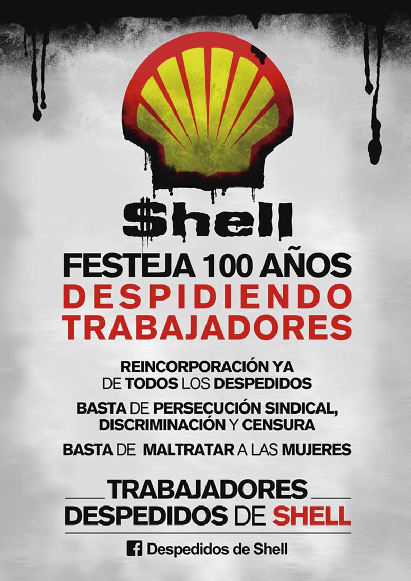 La petrolera Shell festeja sus 100 años despidiendo trabajadores