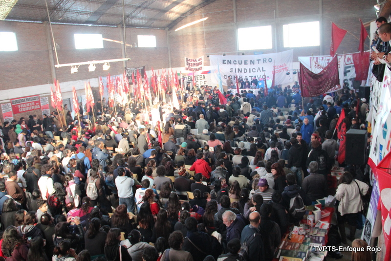 Multitudinario Encuentro Sindical Combativo de Zona Norte