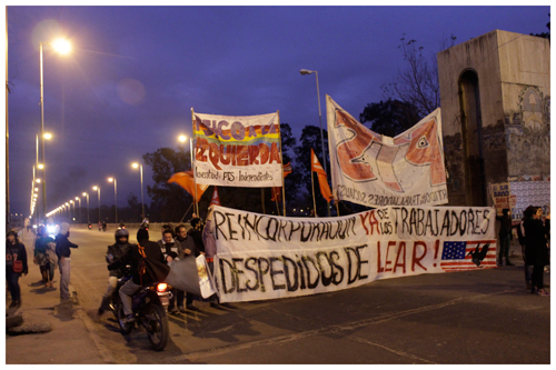 Tucumán | Cortamos otra vez el puente Lucas Córdoba por reincorporación de obreros de Lear