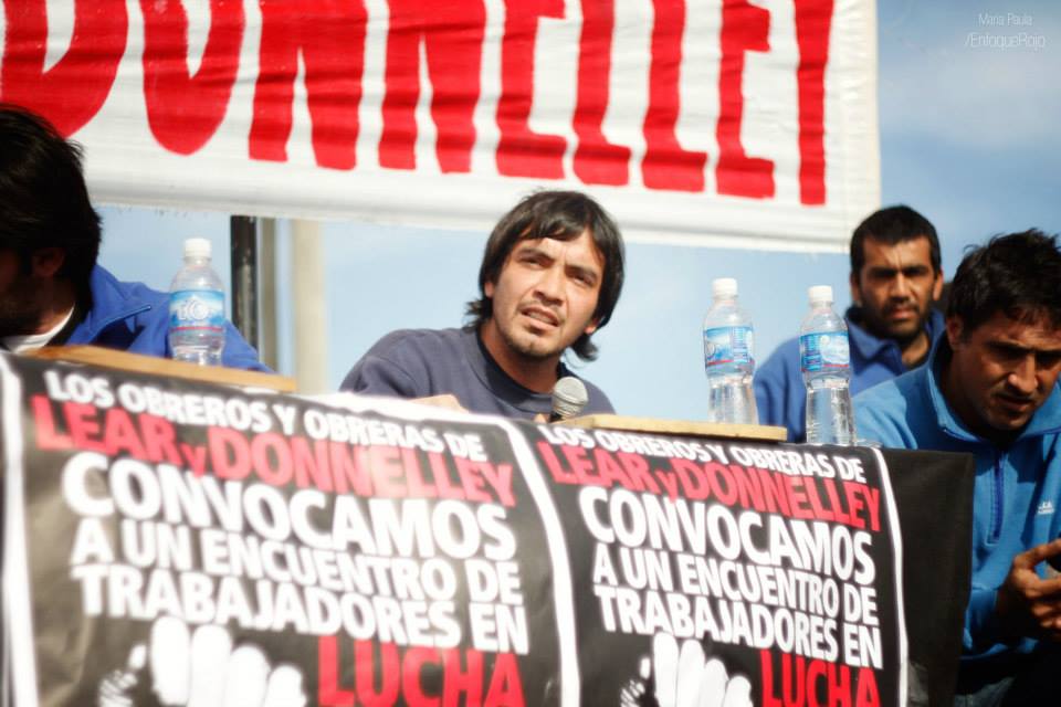 LEAR | Rubén Matu: "Hoy la fábrica apareció militarizada"